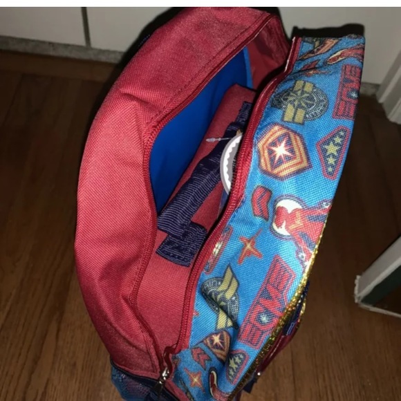 MARVEL Bioworld Backpack Lunch Box Duo - Picture 12 of 13